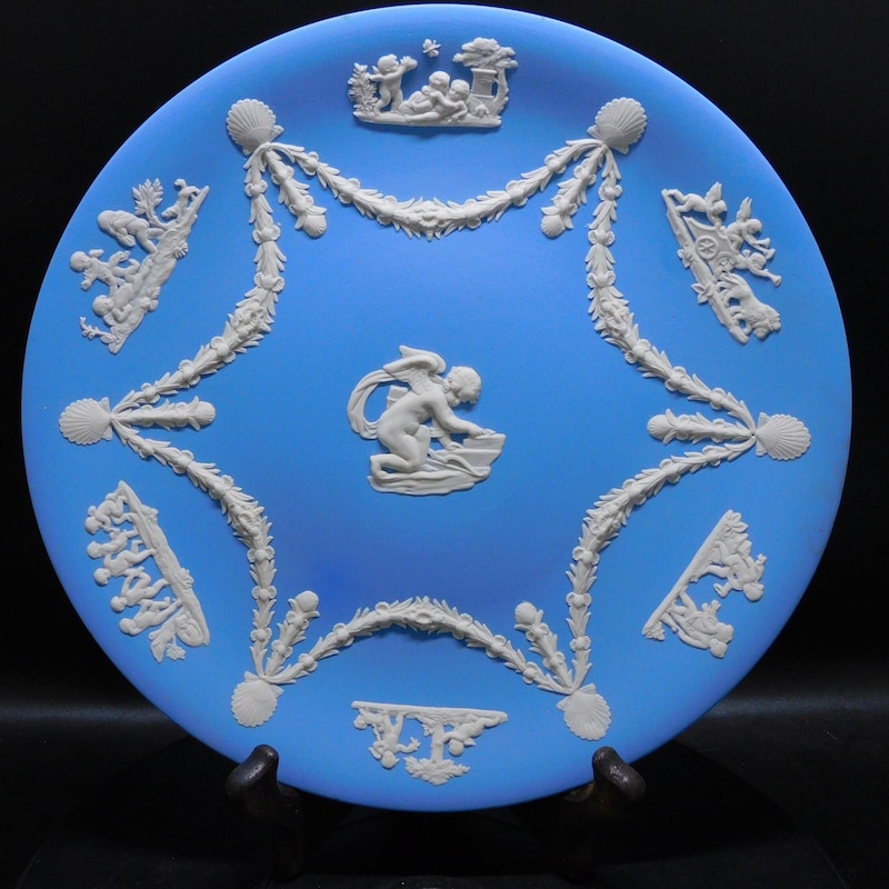 Wedgwood Blue Shell - Etsy UK