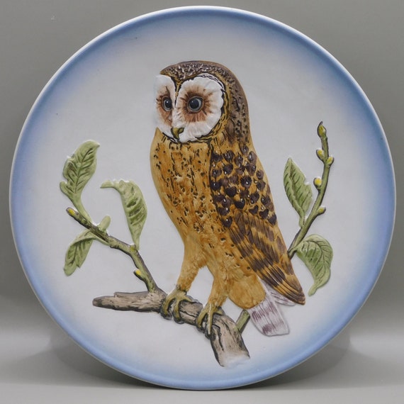 Goebel Wildlife Series, Barn Owl, Limited Edition Wall Plate