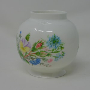 Aynsley Wild Tudor Vase, Vintage Aynsley, Vintage Floral Vase, Gift for her