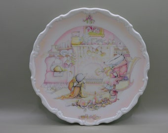 Royal Doulton Wind in The Willows "Badger's House" Teller. Sammler Teller. Dekorativer Teller.