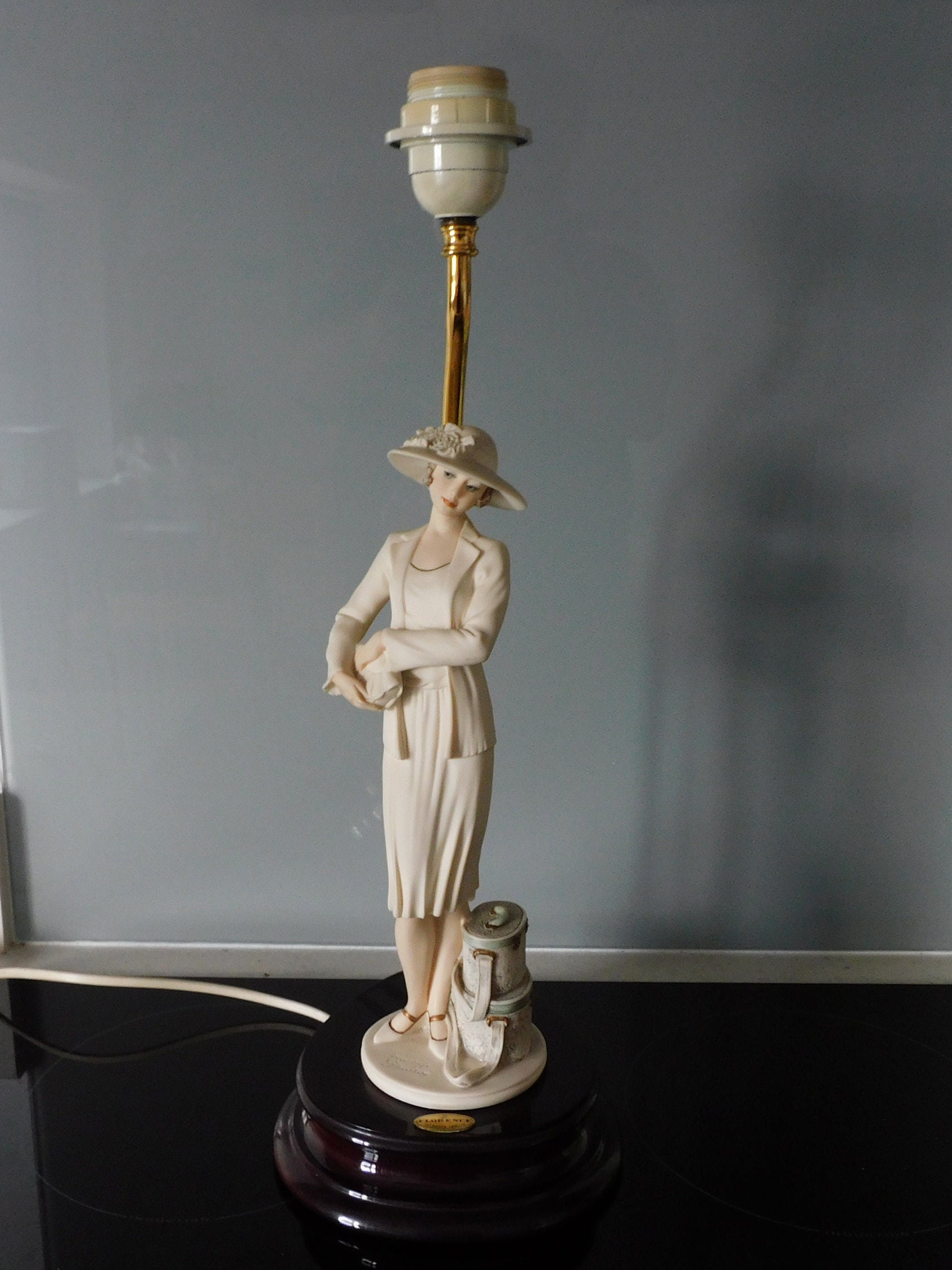 Florence Giuseppe Armani Table Lamp Mabel Lady Standing - Etsy