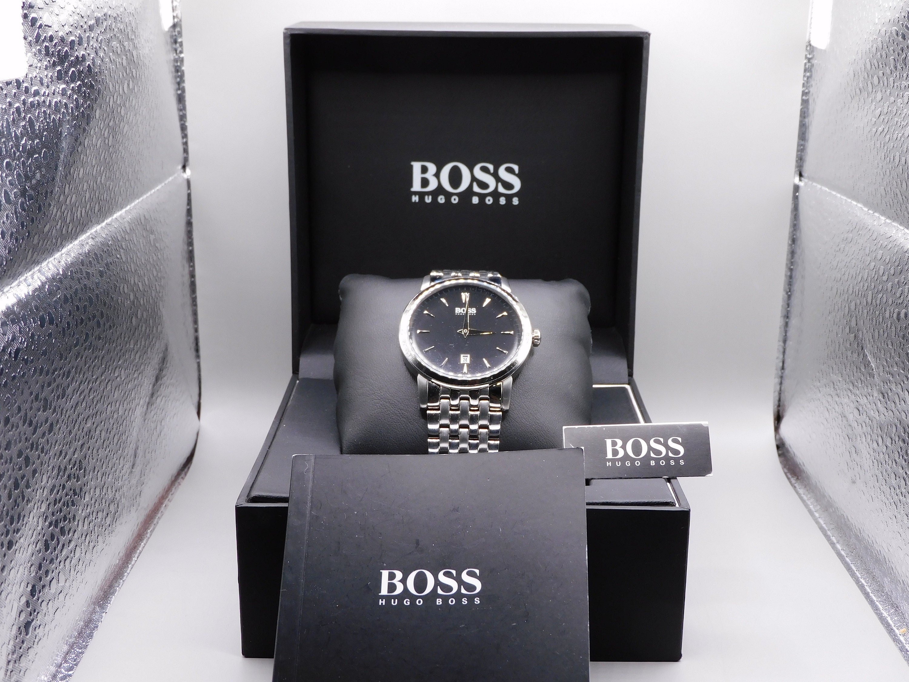 Hugo Boss Gents Wristwatch Mint Condition in Box With All