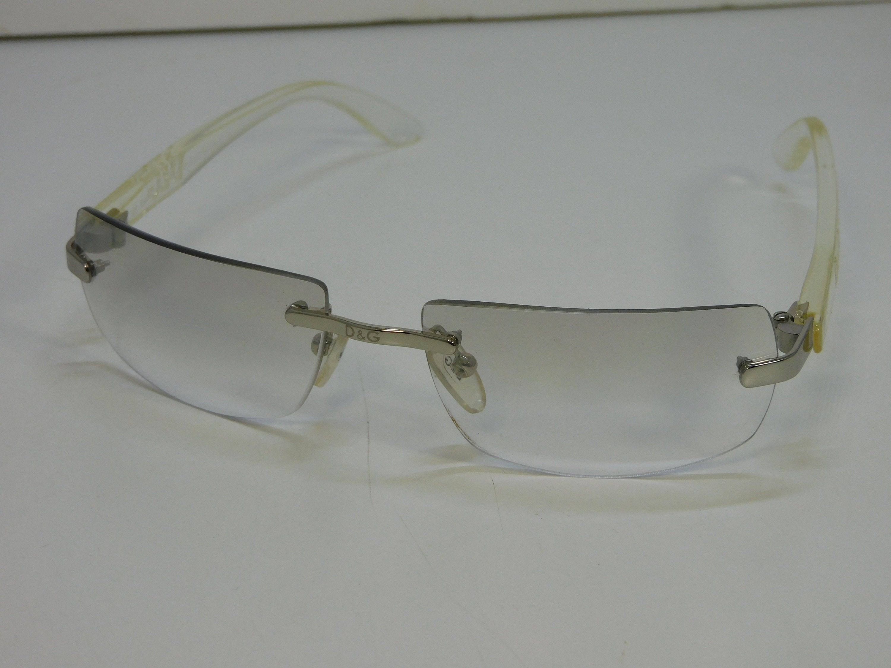Dolce Gabbana Mens Womens Vintage Sunglasses Rectangle D&G  display picture 1