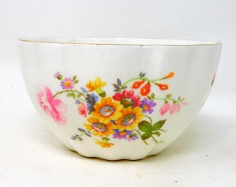 Royal Crown Derby Posies Sugar Bowl : English Floral Porcelain