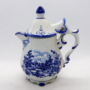 Ker Vitrex Pottery, Brocca in miniatura con coperchio incernierato
