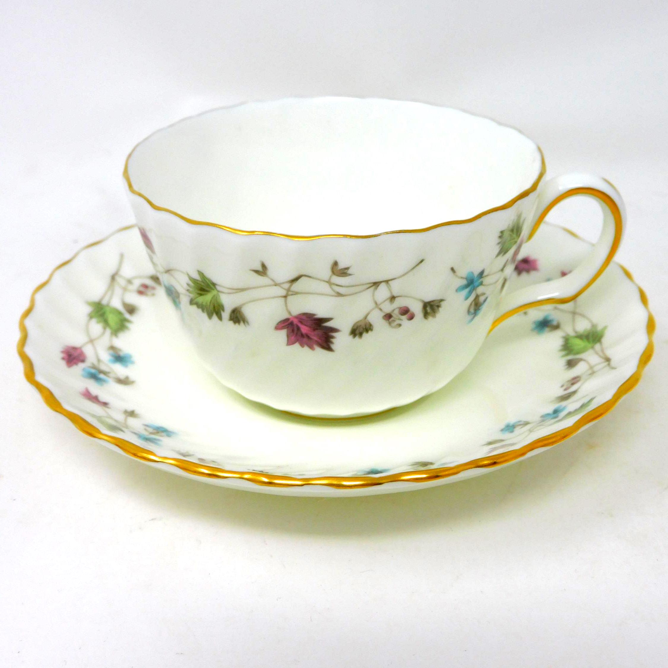 1860年代〜 オールドミントン デンマーク オクトゴナル ディナー皿