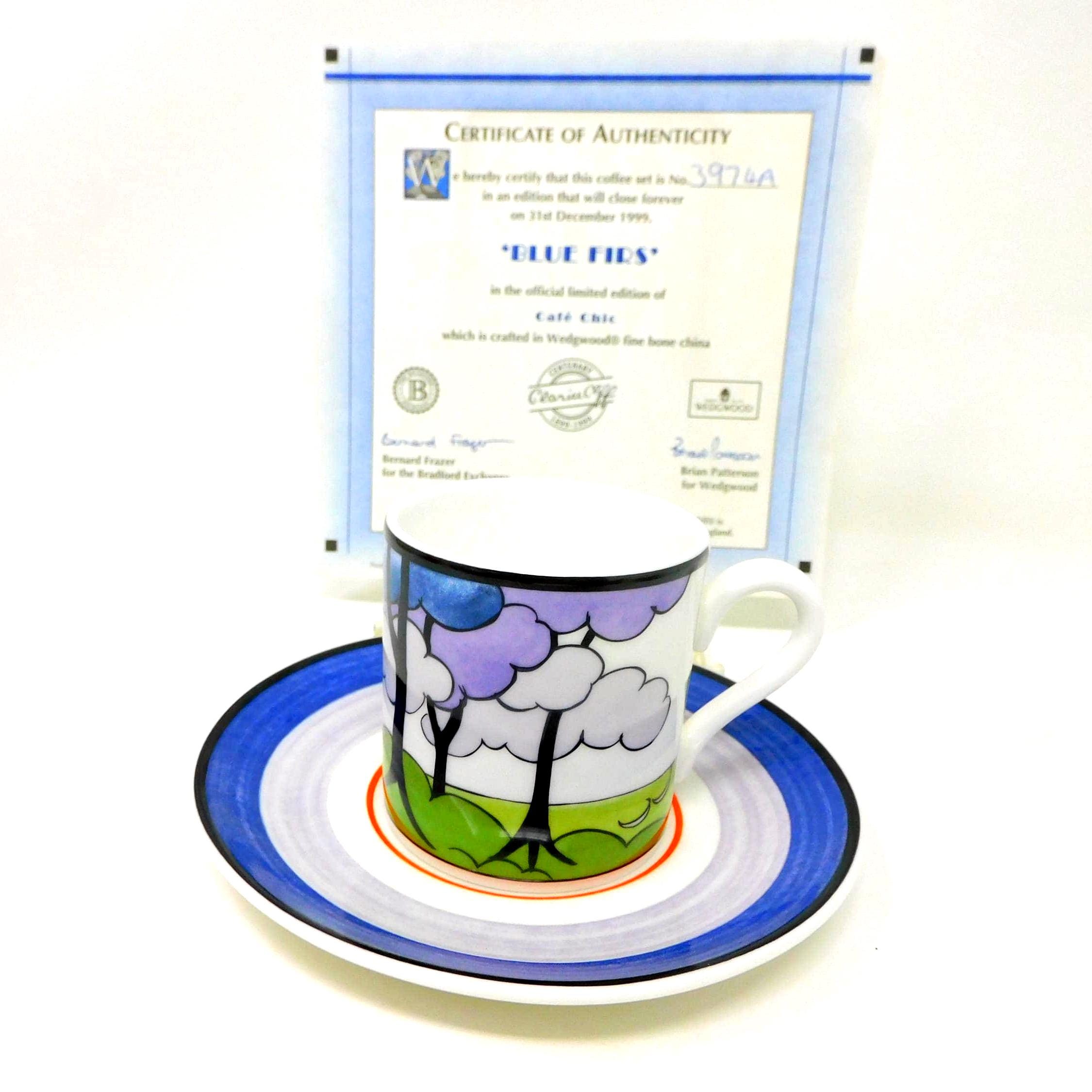 Clarice Cliff Coffee Set - Etsy UK