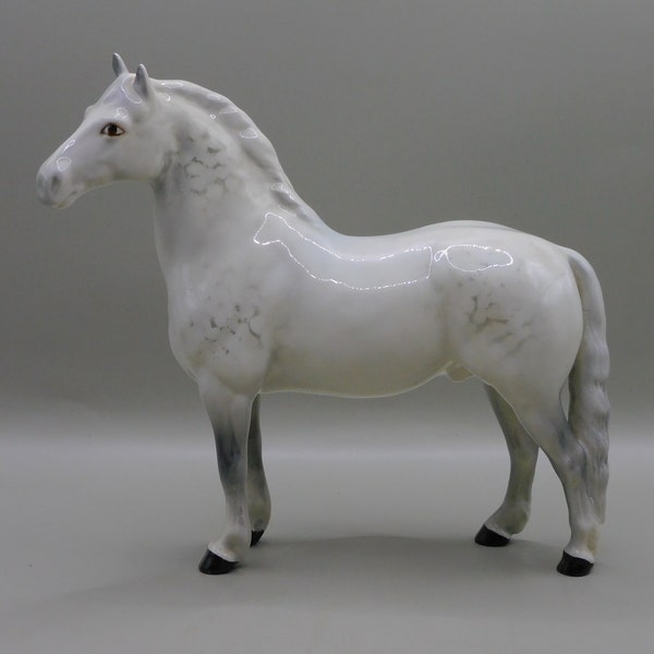 Beswick Grey Welsh Cob, Model no.1793, Welsh Pony, Standing Welsh cob, Rare find