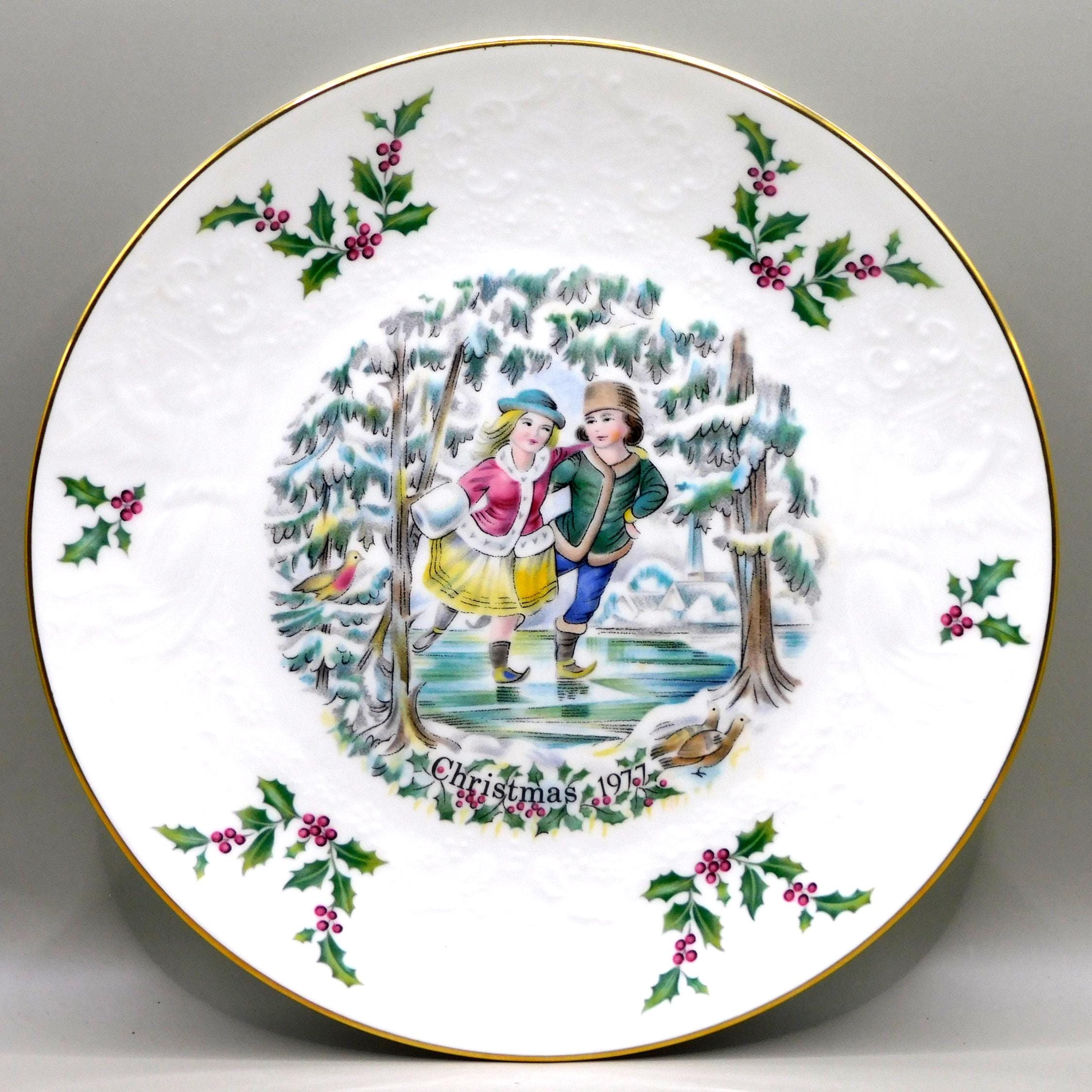 Antique christmas plate sets - Etsy 日本
