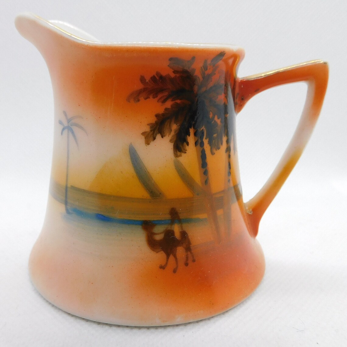 Chikaramachi Lusterware Japanese Cream Jug Creamer C1930s Etsy