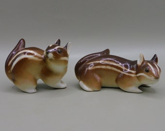 ヴィンテージ ロモノーソフ シマリス 置物 フィギュリン ロモノーソフ