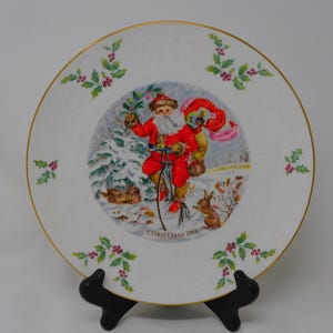 Royal Doulton Christmas 1982 Teller - Sechster einer Serie von Royal Doulton, England