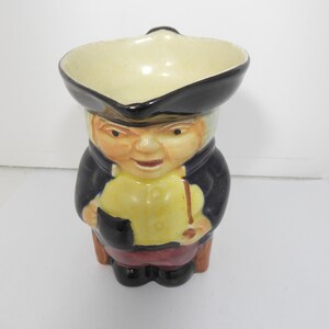 Artone, brocca toby vintage dipinta a mano, made in England