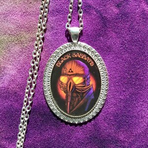 Black sabbath necklace new arrivals