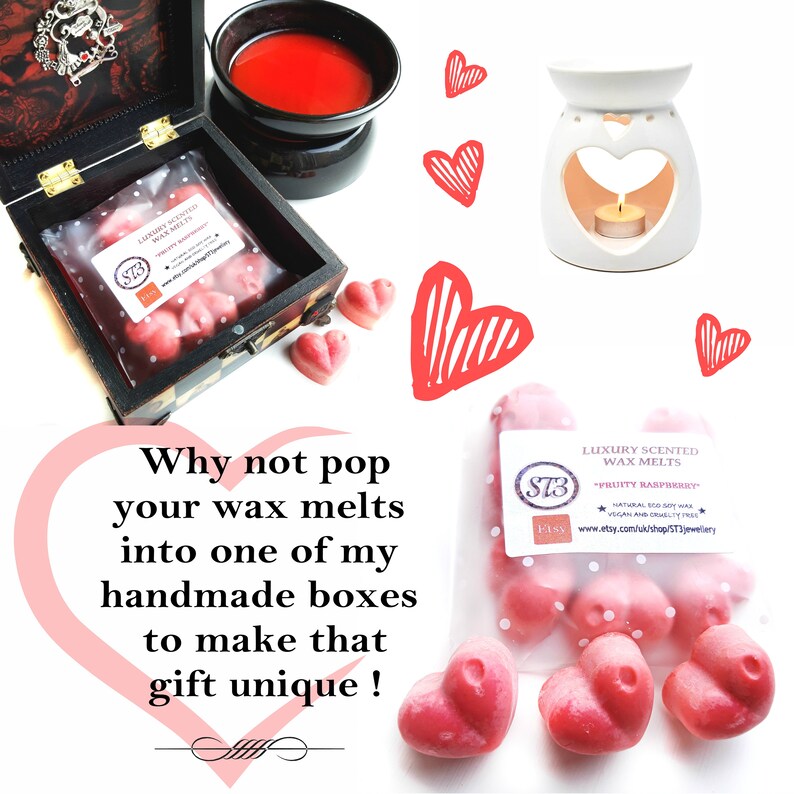 Raspberry Scented Wax Melts Vegan Eco Soy Wax Luxury Etsy Ireland