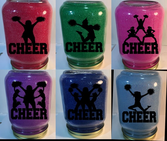 Customizable and Personalizable Cheerleading Night Light Gift