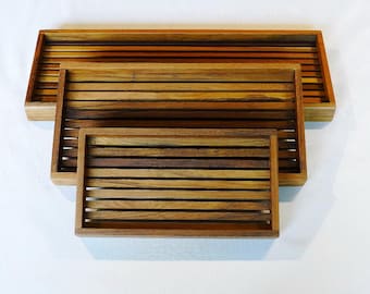 Teak Wood Amenity Tray