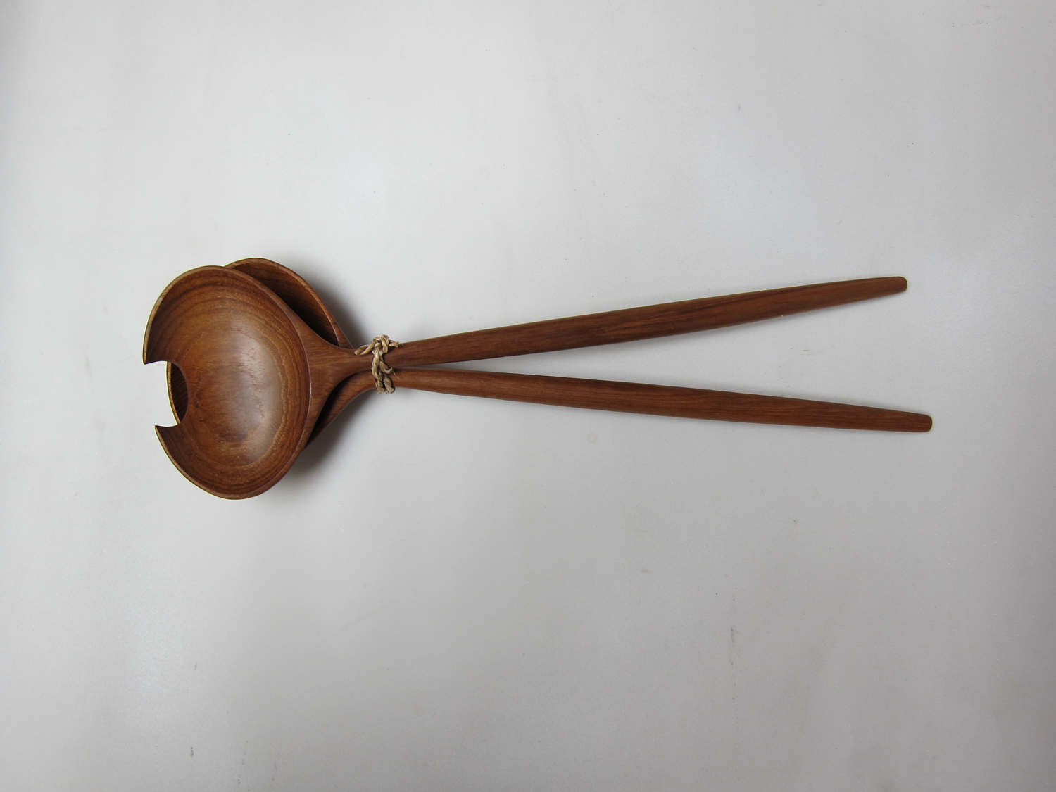 Teak Wood Salad claw Servers Etsy