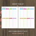Happy Planner Inserts, Shopping List, Grocery List Printable, Grocery ...