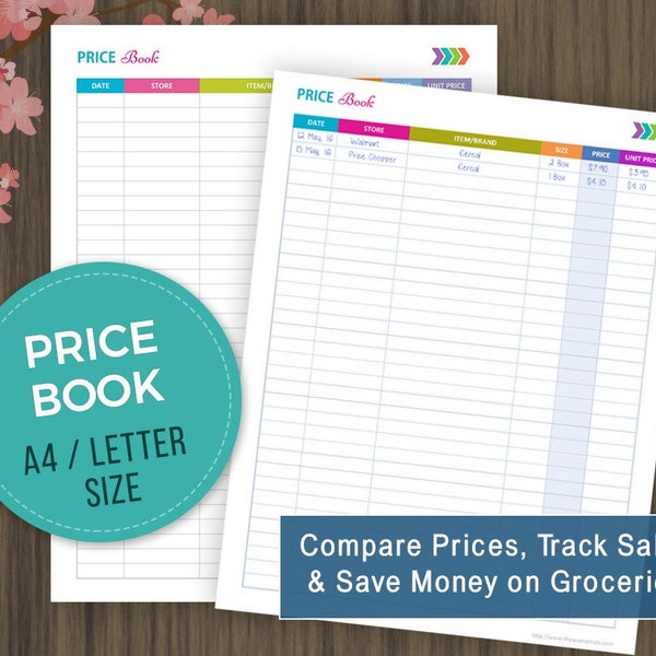 Price Comparison Book Etsy