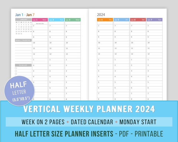 2024 Vertical Weekly Agenda