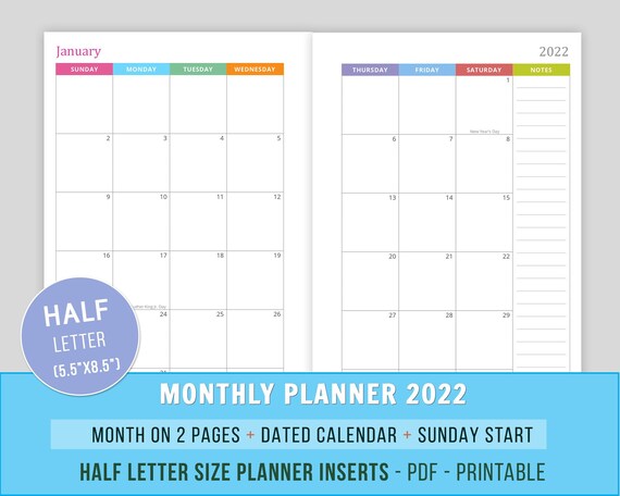 Design &amp; Templates Paper &amp; Party Supplies Stationery Monthly Calendar ...