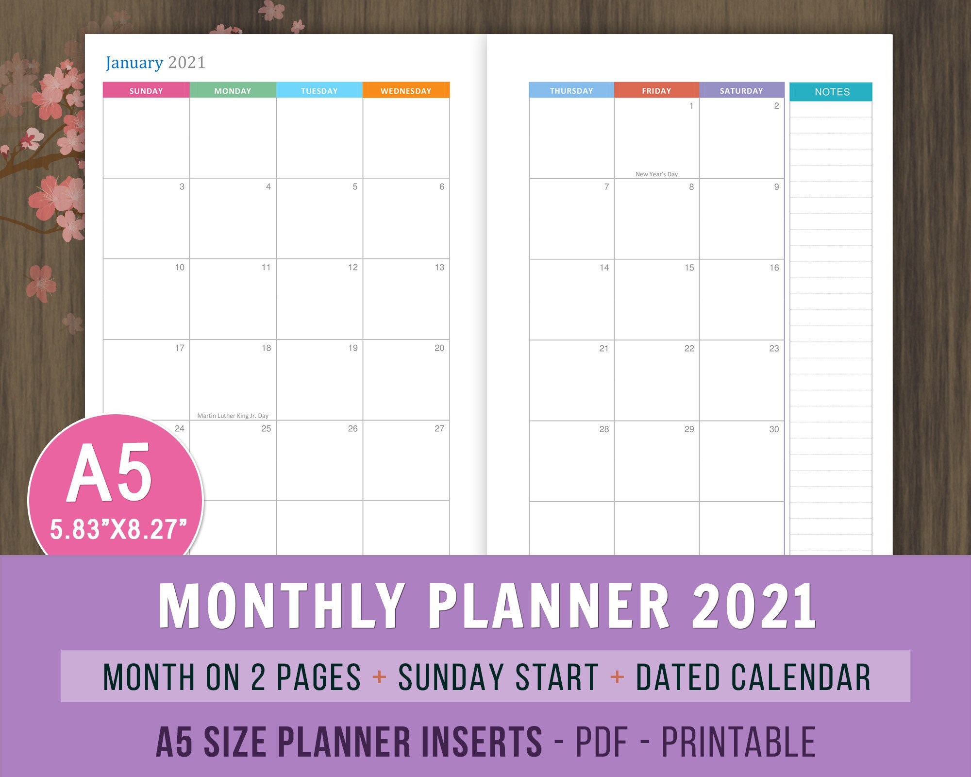 Design &amp; Templates Paper &amp; Party Supplies Stationery Monthly Calendar ...