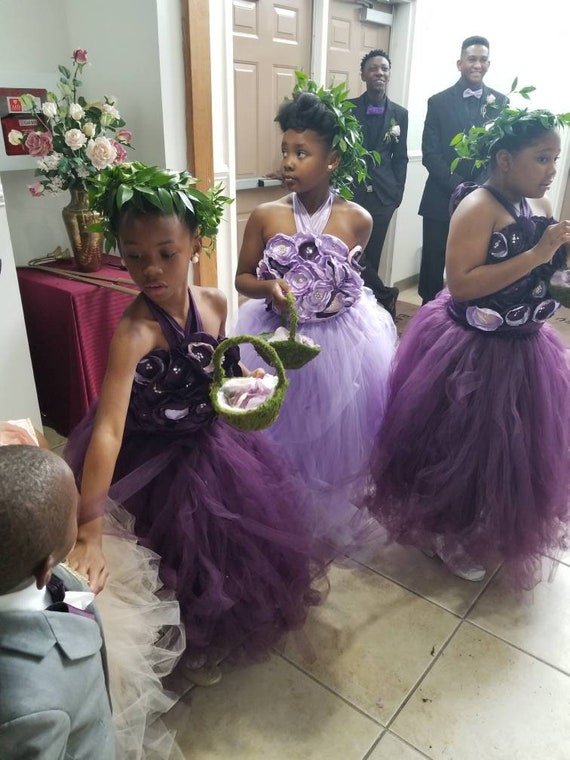 purple tulle halter dress Lavender Tulle A-line Halter Lace Appliqued Prom Dresses, Evening Dress, MP674