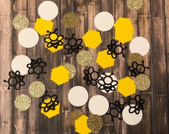 Coriandoli a tema ape - Ape - Nido d'ape - Dolce come l'ape - Confetti