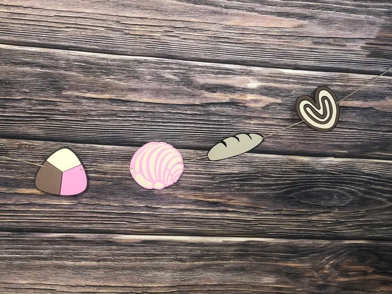 fiesta mexicana- mexican sweets fiesta decor sweet bread Pan dulce Garland Pan dulce banner let\u2019s fiesta