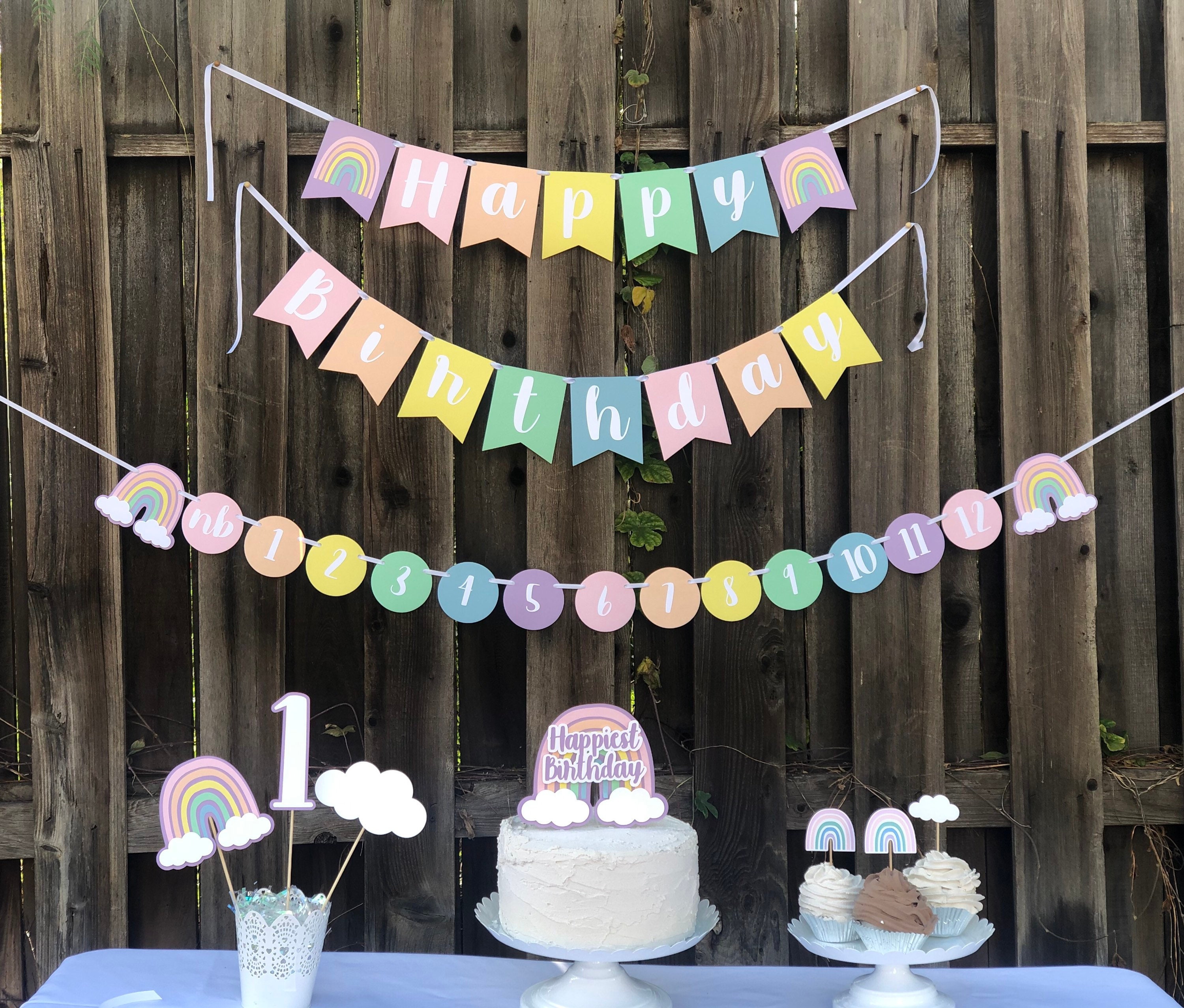 Pastel Rainbow Party  Pastel Rainbow Party Supplies & Decorations – Pretty  Little Party Shop