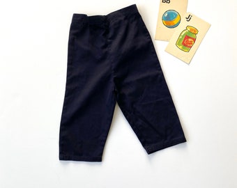 Vintage Size 18 Months Boys Blue Pants