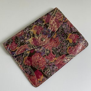 Vintage Multicolor Clutch Purse image 1