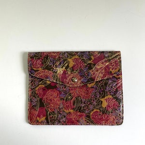 Vintage Multicolor Clutch Purse image 4