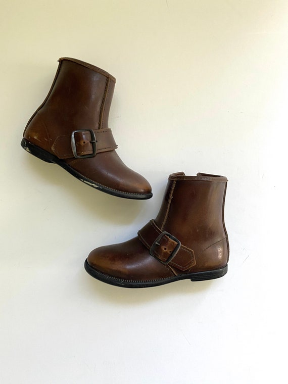 Brown Toddler Ankle Boots