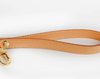 Leather Wrist Strap, Keychain, Key Fob, Leather Strap, Wrist Strap for Wallet, Clutch Strap, Vachetta Colored Strap