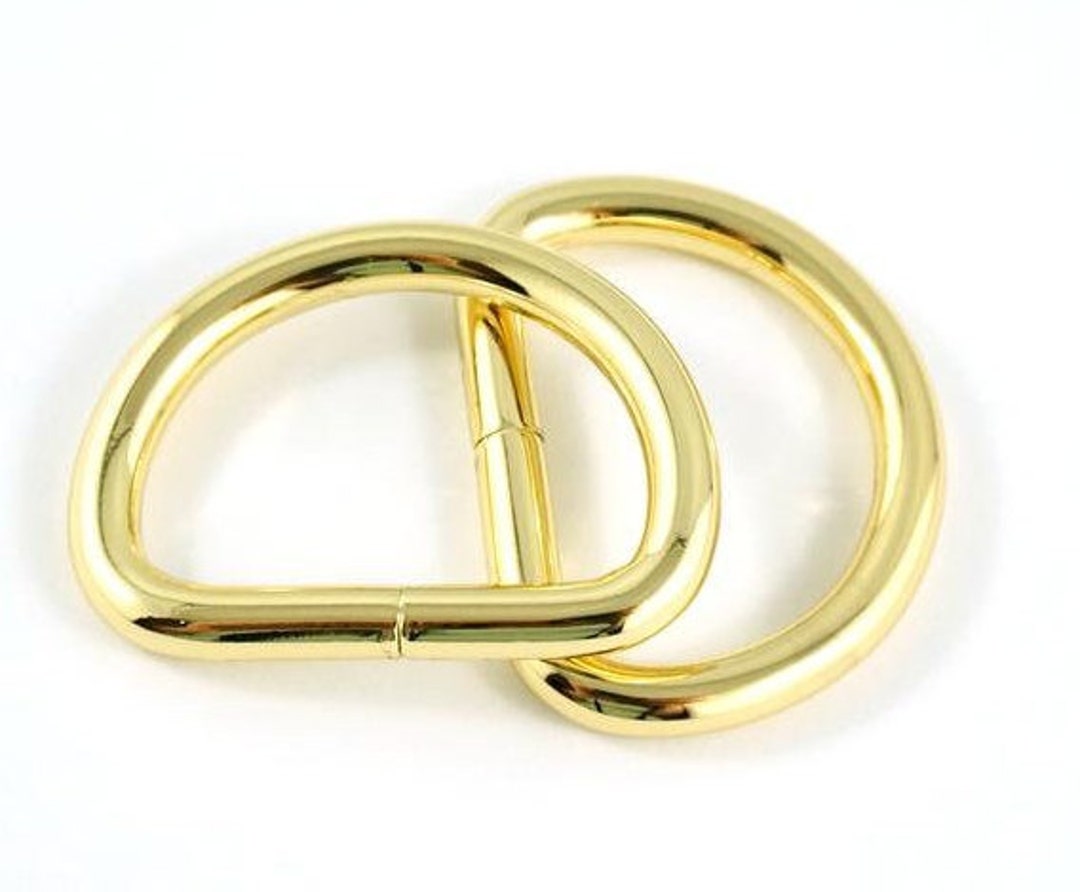 Dring Drings D Ring Hardware Dring Purse Hardware Gold Etsy