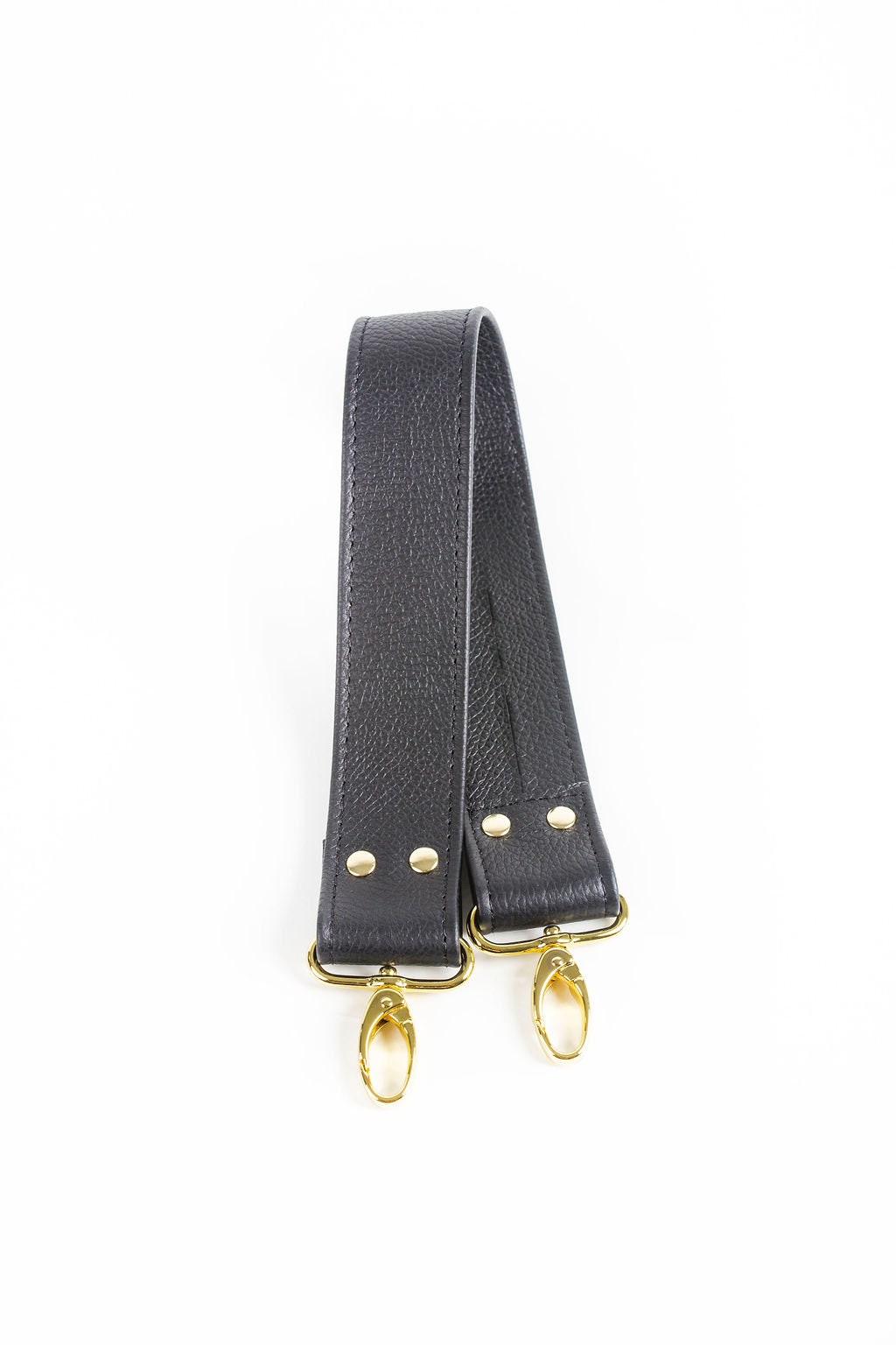 Black Leather Bag Strap, Replacement Strap, Leather Handbag Strap, Leather  Purse Strap, Black Strap, 1' Black Leather 