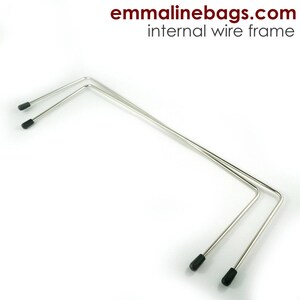 Internal Wire Frames, Purse Frames, Emmaline Bags Purse Frames, Wire Frame, Internal Wire Frames Style B image 1