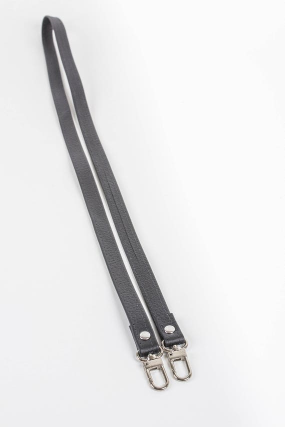 Black Leather Purse Strap, Replacement Purse Strap, Leather Crossbody  Strap, Adjustable Strap, Purse Strap, 1/2 Leather 