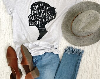 Proverbs 31 Tee | Custom Tshirt | Hand Lettered Shirt