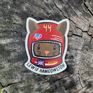F1 Hamilton Sticker