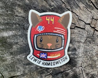 F1 Hamilton Sticker