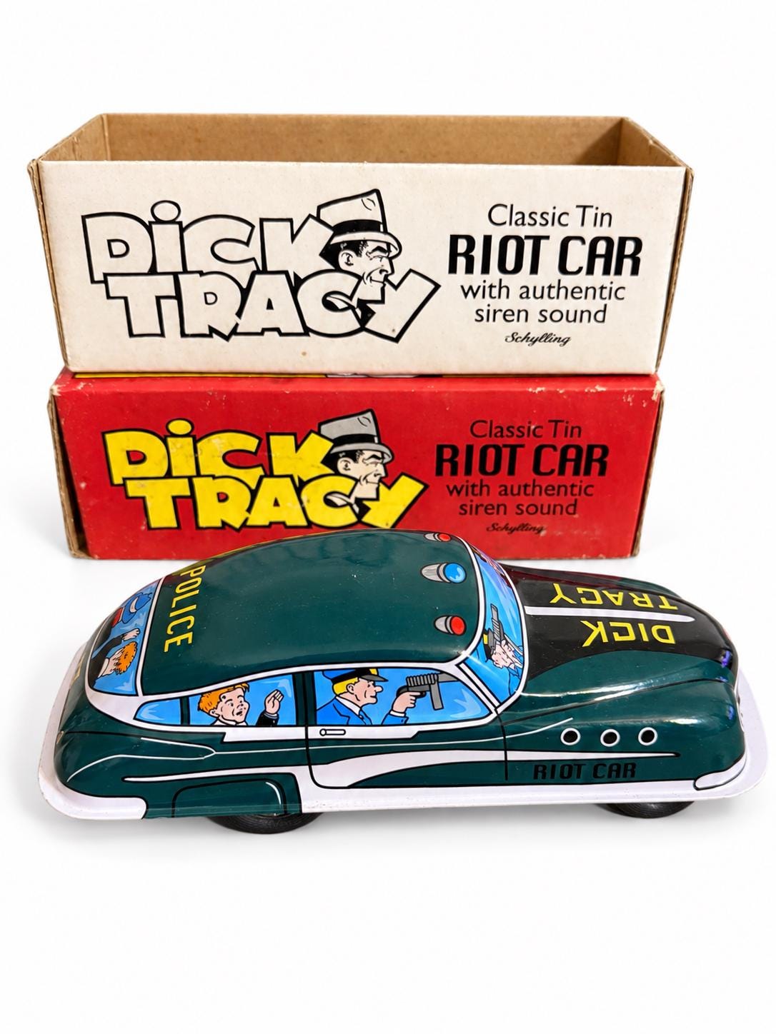 Vintage Toy Police Car - Etsy