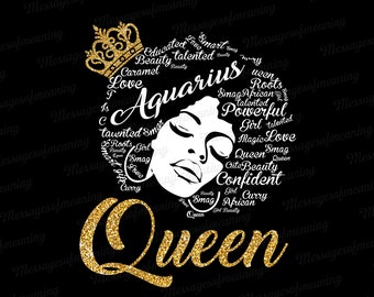 Download Aquarius Queen Svg Etsy
