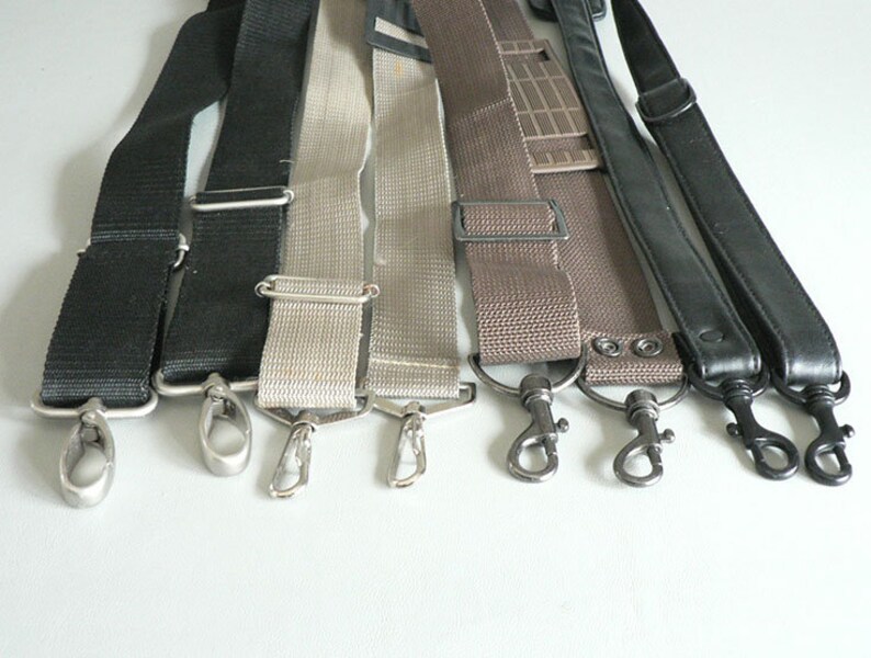 Vintage Luggage Straps / Shoulder Bag Replacement Straps Etsy