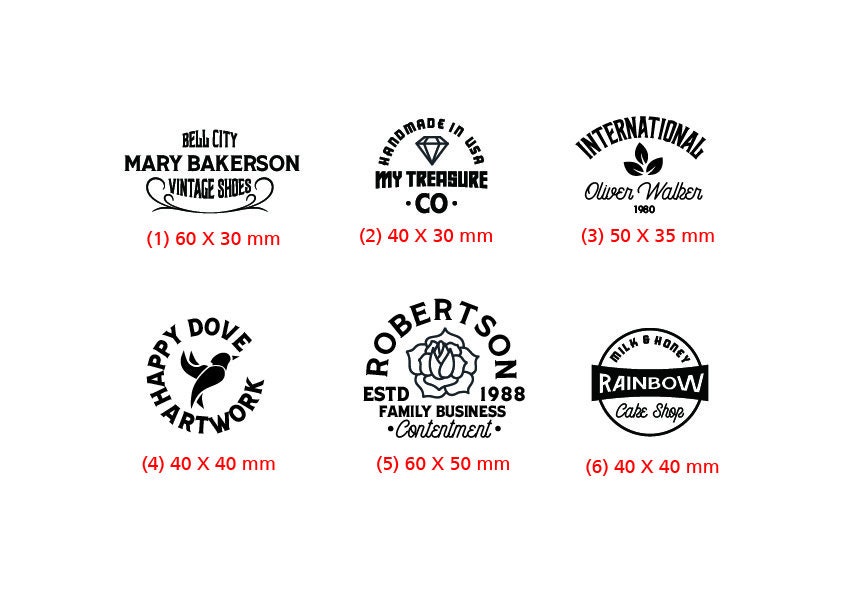 Custom Leather Stamp/leather Logo Stamp/custom Leather Embossing Stamp