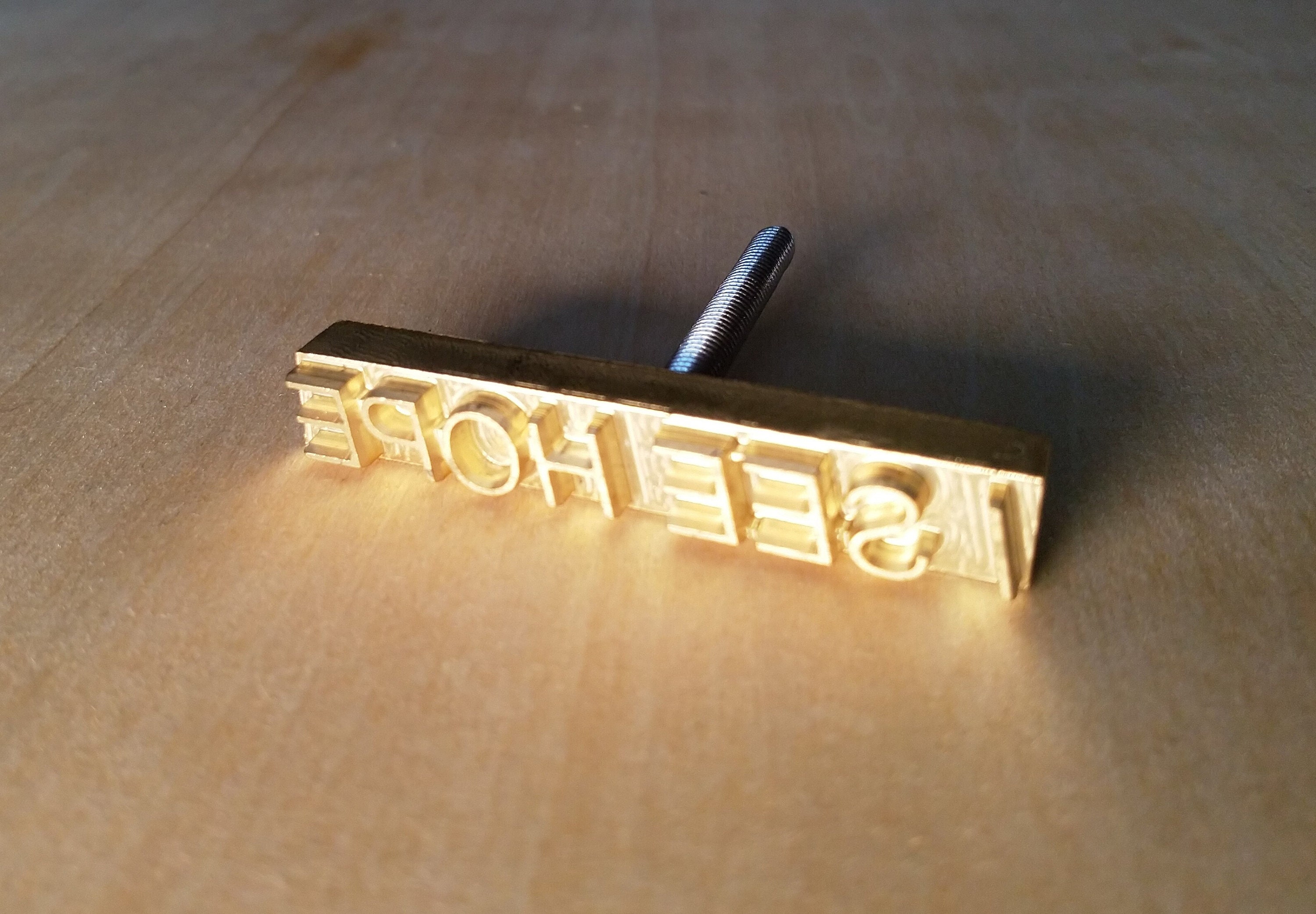 Custom Leather Stamp/leather Logo Stamp/custom Leather Embossing Stamp