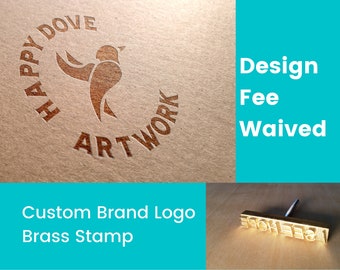 Custom Leather Stamp/Leather Logo Stamp/Custom Leather Embossing Stamp/Custom Branding Stamp