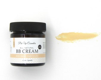 Light Tinted BB Cream | Natural Vegan Mineral Foundation, SPF 15
